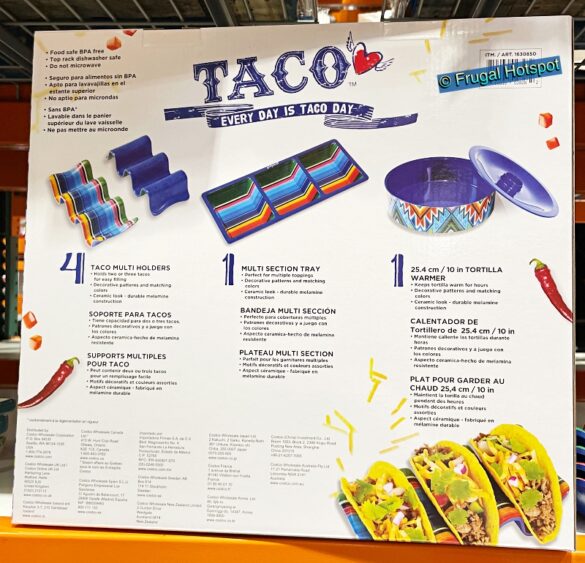 Prepara Taco Serving Set Costco Sale! Frugal Hotspot