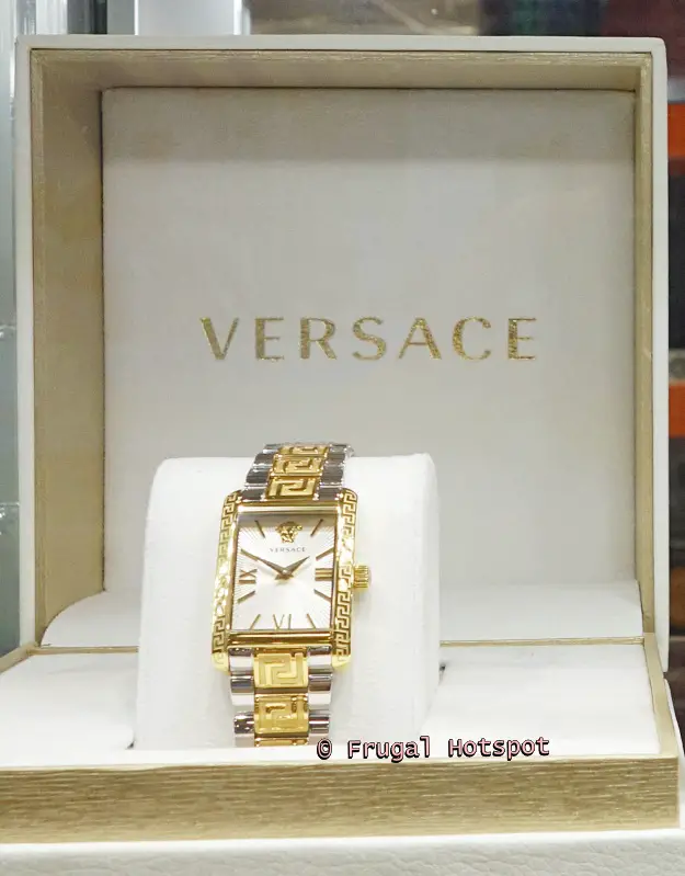 Versace Tooneau Stainless Steel Quartz Ladies Watch | Costco