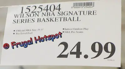 Wilson NBA Signature Series Basketball | Costco Price