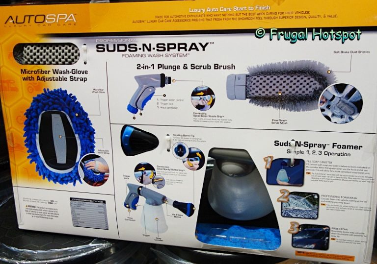 SudsNSpray Foaming Wash System Costco Sale! Frugal Hotspot