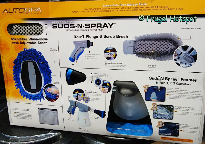 Auto Spa Suds-N-Spray Foaming Wash System | Costco