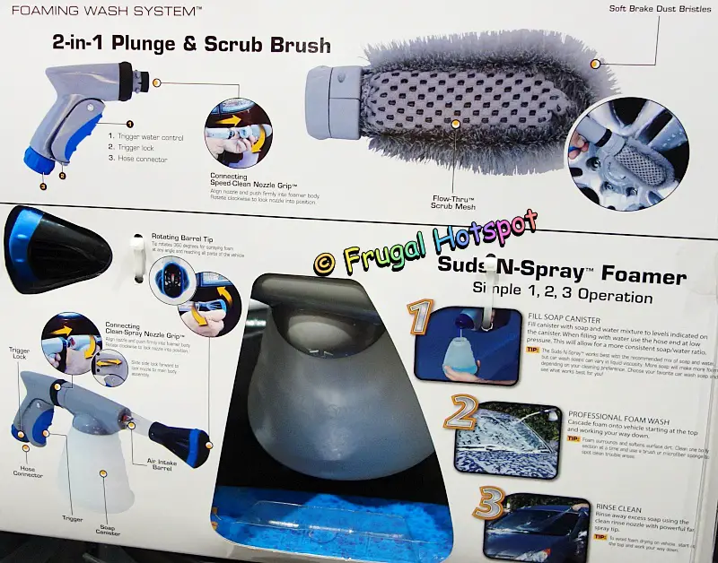 Auto Spa Suds-N-Spray Foaming Wash System | Costco 