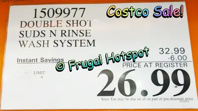 AutoSpa Professional Double-Shot Ultimate Car Wash System | Costco Sale Price