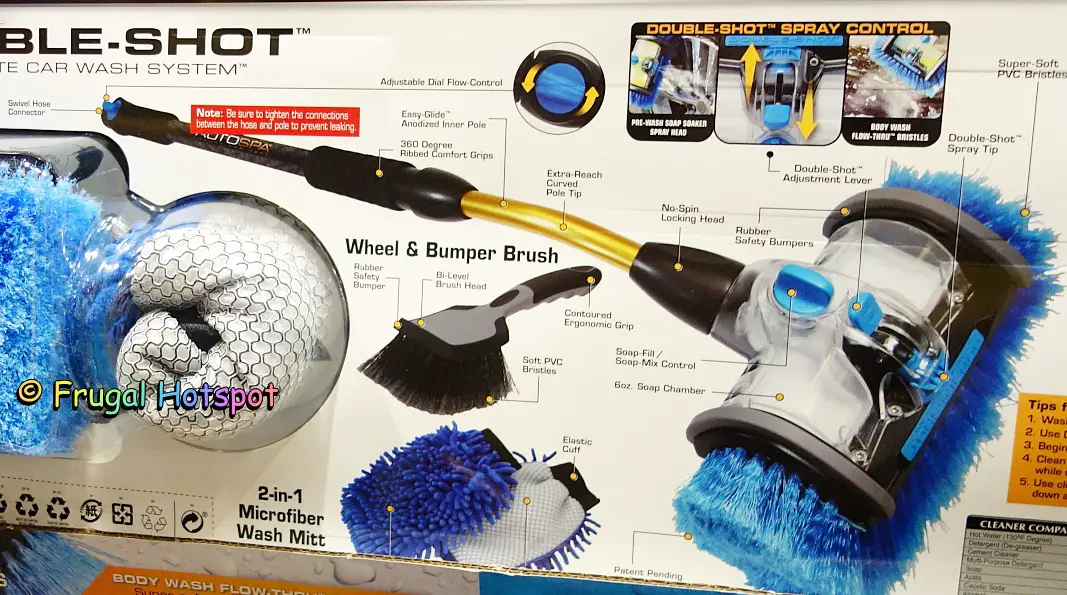 AutoSpa Professional Double-Shot Ultimate Car Wash System info | Costco