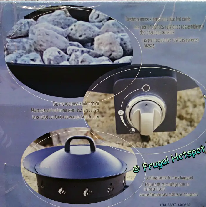 Beacon Leisure Portable Gas Fire Bowl info | Costco