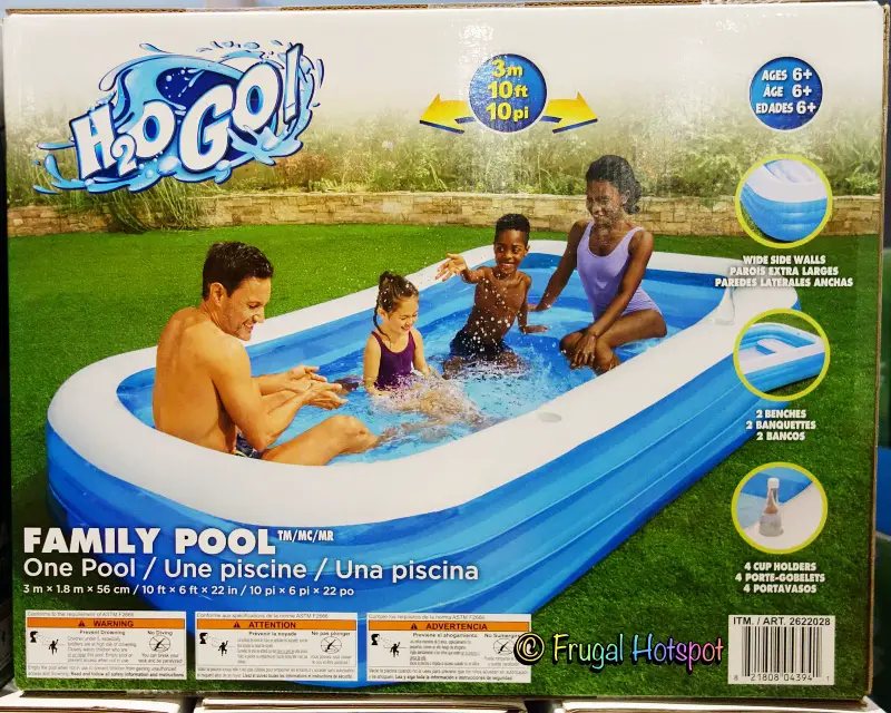 Bestway H20Go! 10' Rectangular Family Pool | Costco