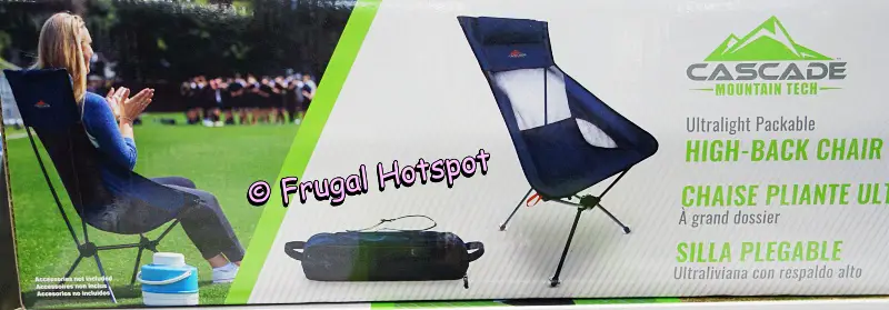 Cascade Mountain Tech High Back Chair | Costco