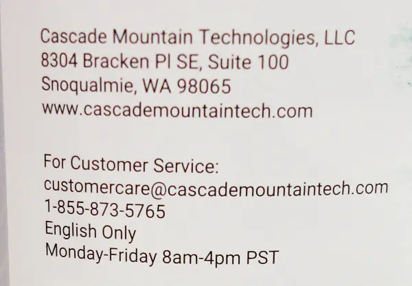 Cascade Mountain Technologies info