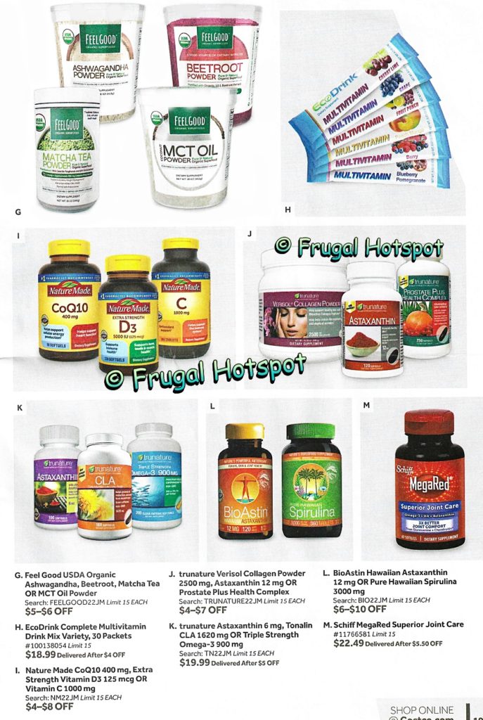 Costco Online Savings Coupon Book JUNE 2022 Frugal Hotspot