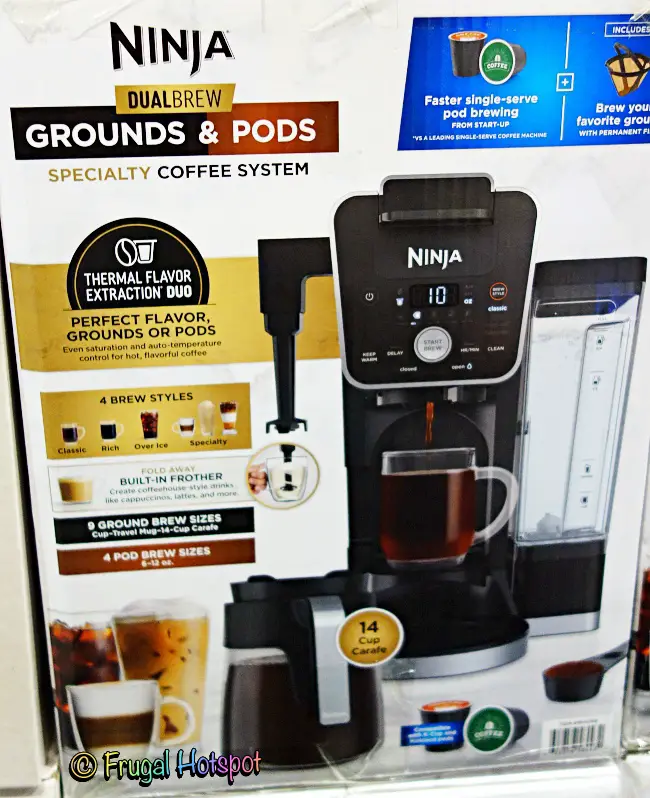 Ninja DualBrew Grounds & Pods Coffee Maker | Costco