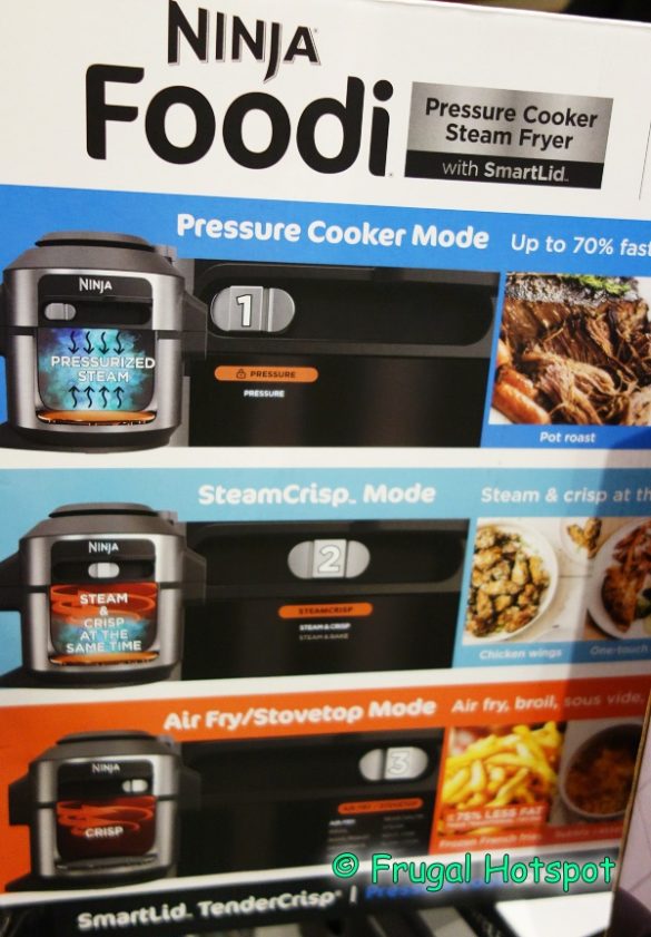 Ninja Foodi Pressure Cooker Steam Fryer Costco Sale! Frugal Hotspot