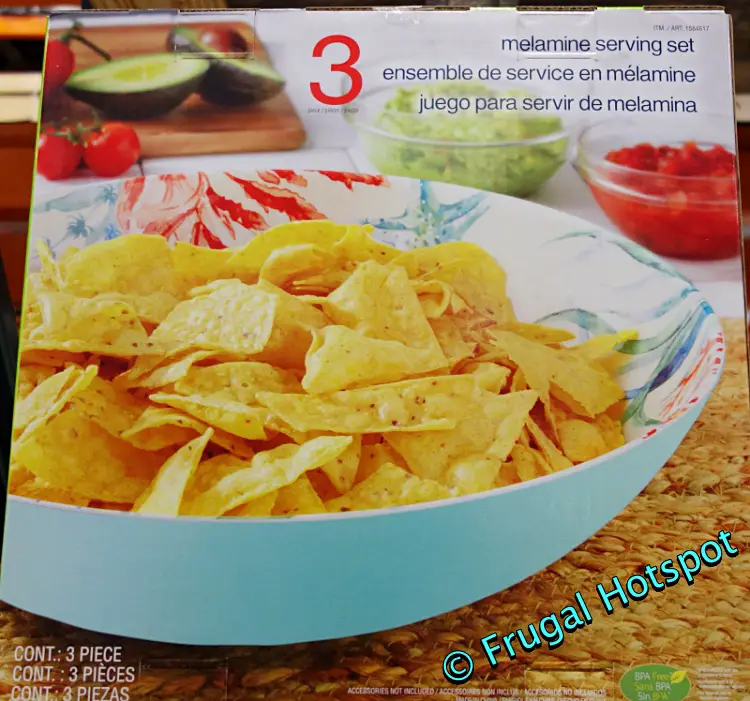 Sealife Melamine 3-Piece Serving Bowl Set | Costco 2