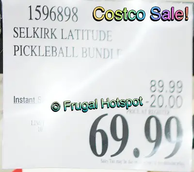 Selkirk Latitude Pickleball Starter Set | Costco Sale Price 2