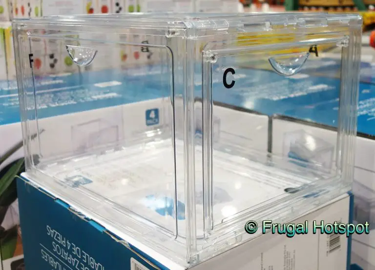 Clear stackable shoe boxes costco sale frugal hotspot