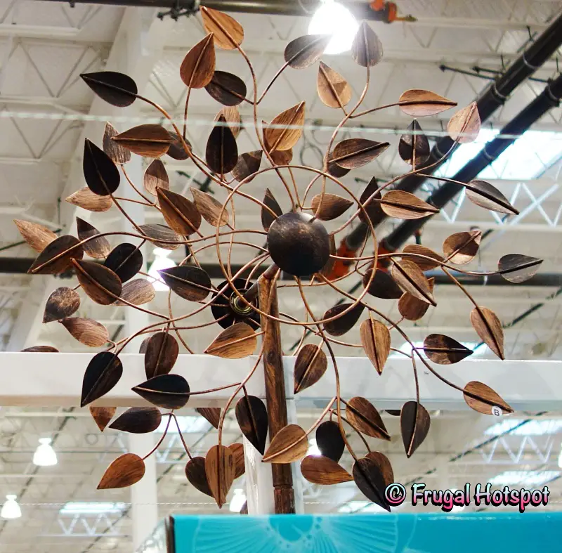 Stylecraft Leaves Metal Wind Spinner | Costco Display 2