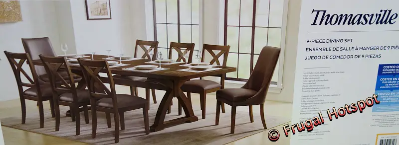 Thomasville Abril 9-Piece Dining Set | Costco