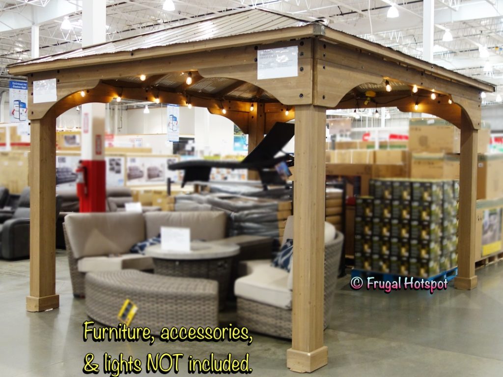 Yardistry 12.1’ x 14.1’ Grand Gazebo Costco Sale!
