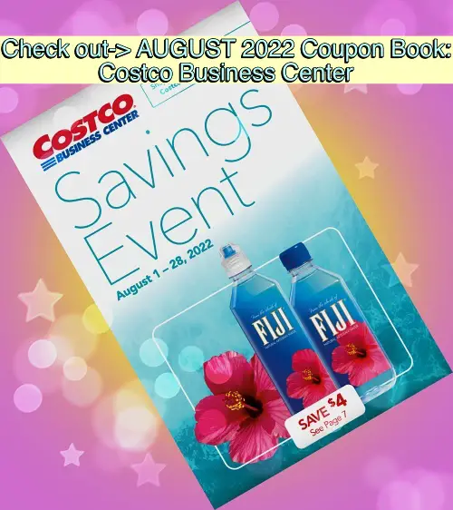 Costco Business Center Coupon Book AUGUST 2022 | Cover 2