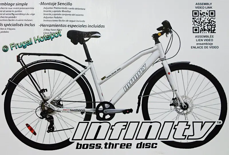 Infinity Boss Three Disc Ladies Comfort Bike | Costco