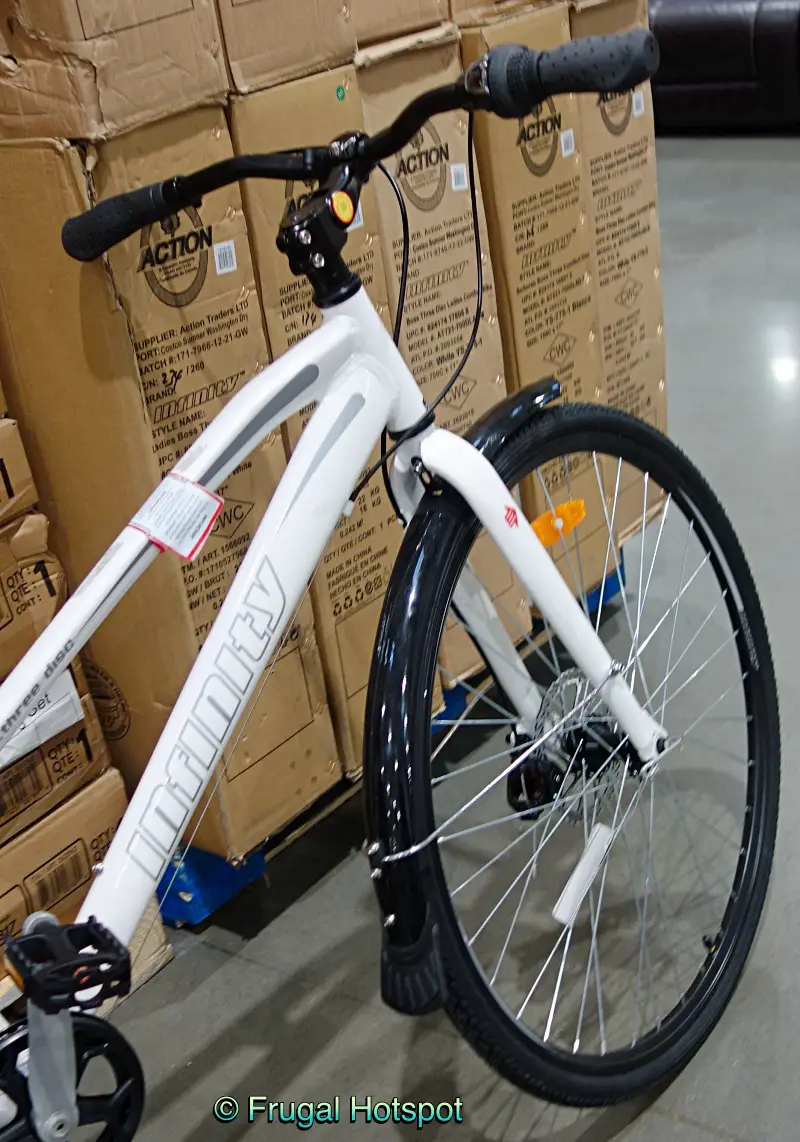 Infinity Boss Three Disc Ladies Comfort Bike | front view | Costco Display