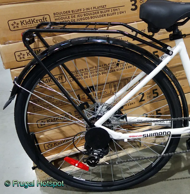 Infinity Boss Three Disc Ladies Comfort Bike | rear view | Costco Display