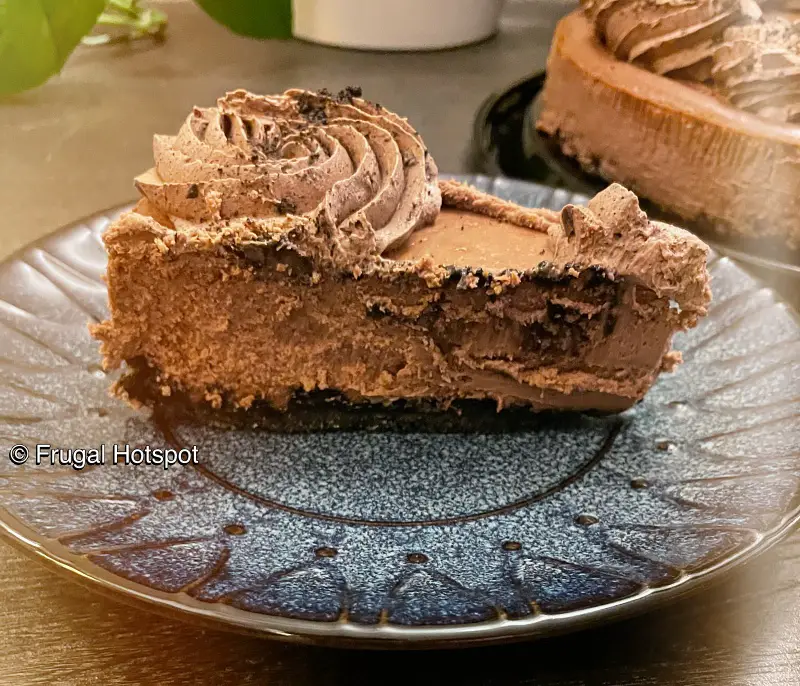 Kirkland Signature Chocolate Cheesecake | cake slice | Costco