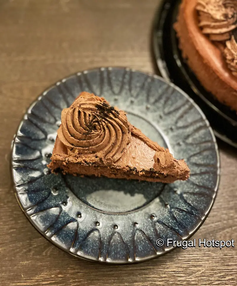 Kirkland Signature Chocolate Cheesecake | slice | Costco