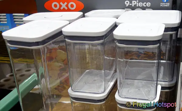 OXO SoftWorks 9-Piece POP Container Set | Costco Display 2