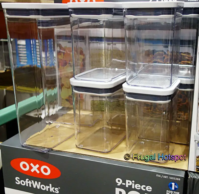 OXO SoftWorks 9-Piece POP Container Set | Costco Display