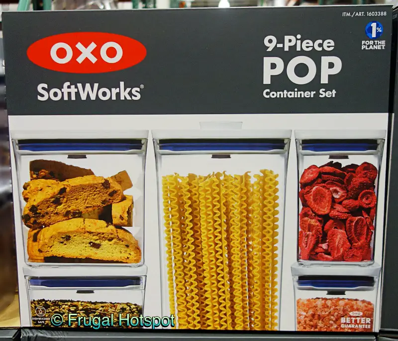 OXO SoftWorks 9-Piece POP Container Set | Costco
