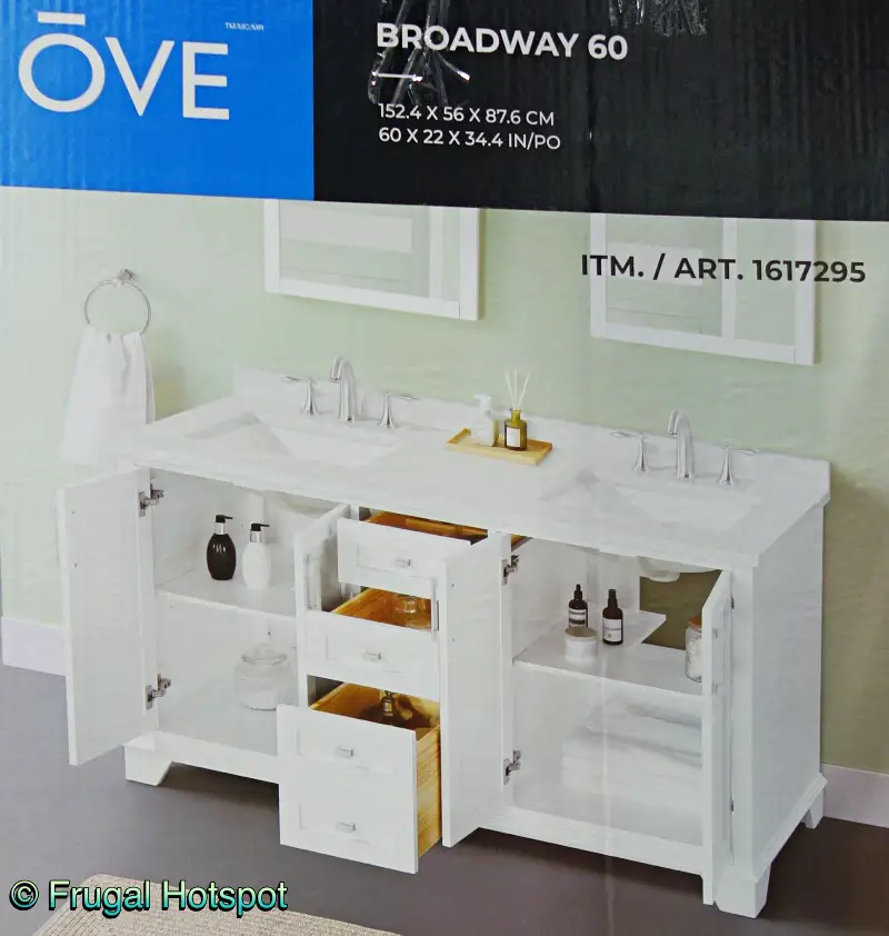 Ove Decors Broadway 60 Vanity | Costco