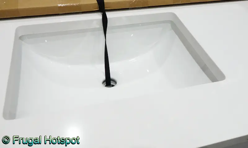 Ove Decors Broadway 60 Vanity sink | Costco Display