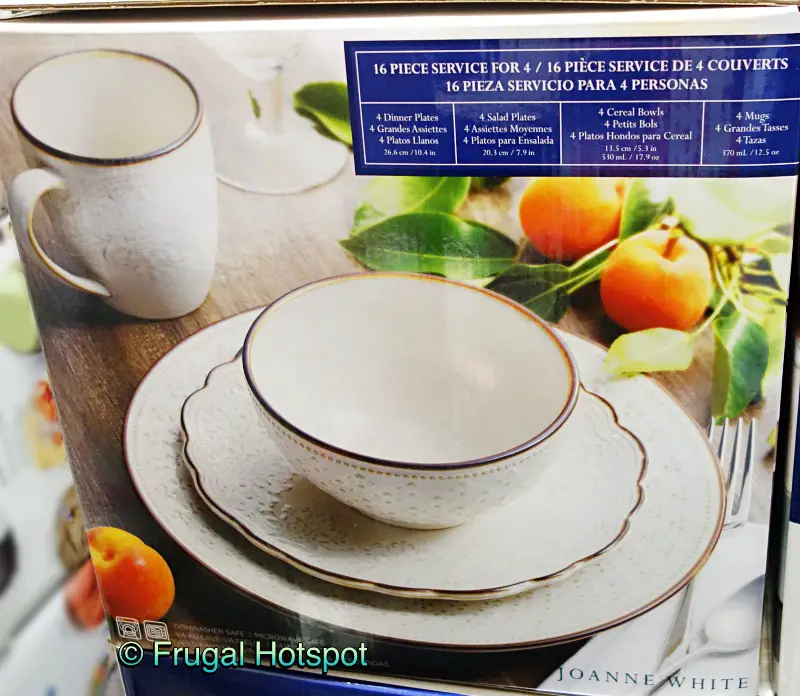 Pfaltzgraff Joanne Dinnerware Set | Joanne White | Costco