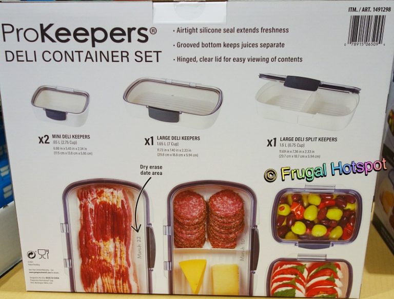 ProKeepers 4Piece Deli Container Set at Costco! Frugal Hotspot