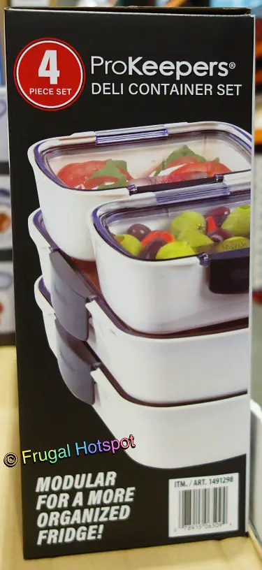 Progressive ProKeepers 4-Piece Deli Container Set | Costco