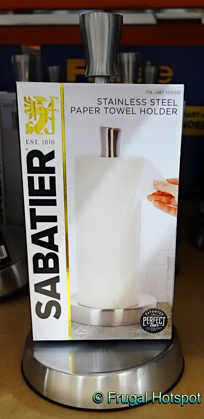 Sabatier Stainless Steel Paper Towel Holder | Costco