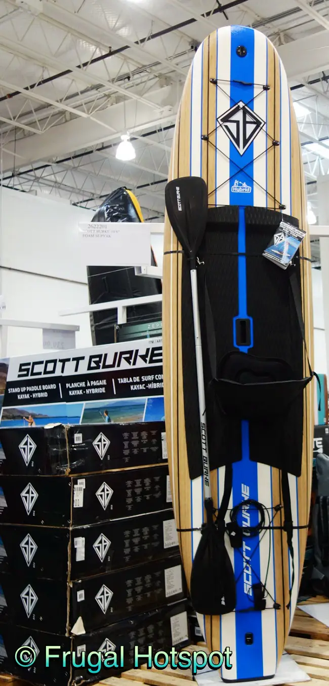 Scott Burke 10'6 Hybrid Stand Up Paddle Board : Kayak | Costco Display