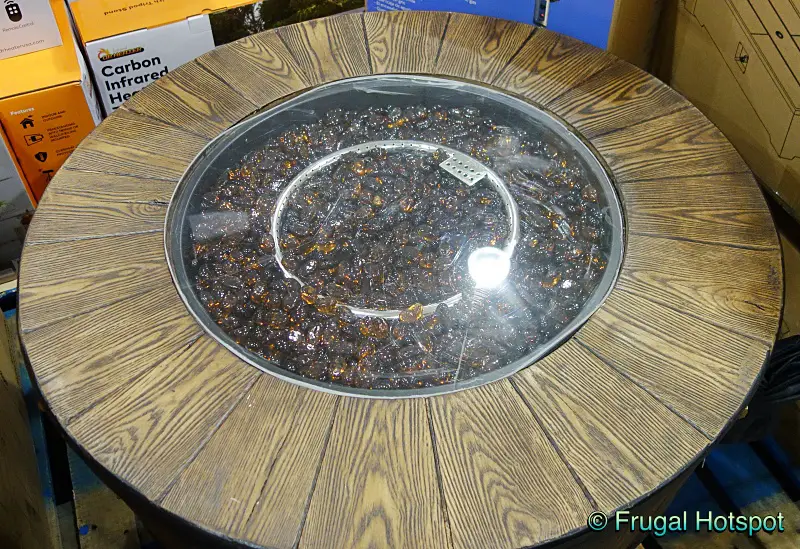Sunbeam Wine Barrel Fire Pit | Costco Display