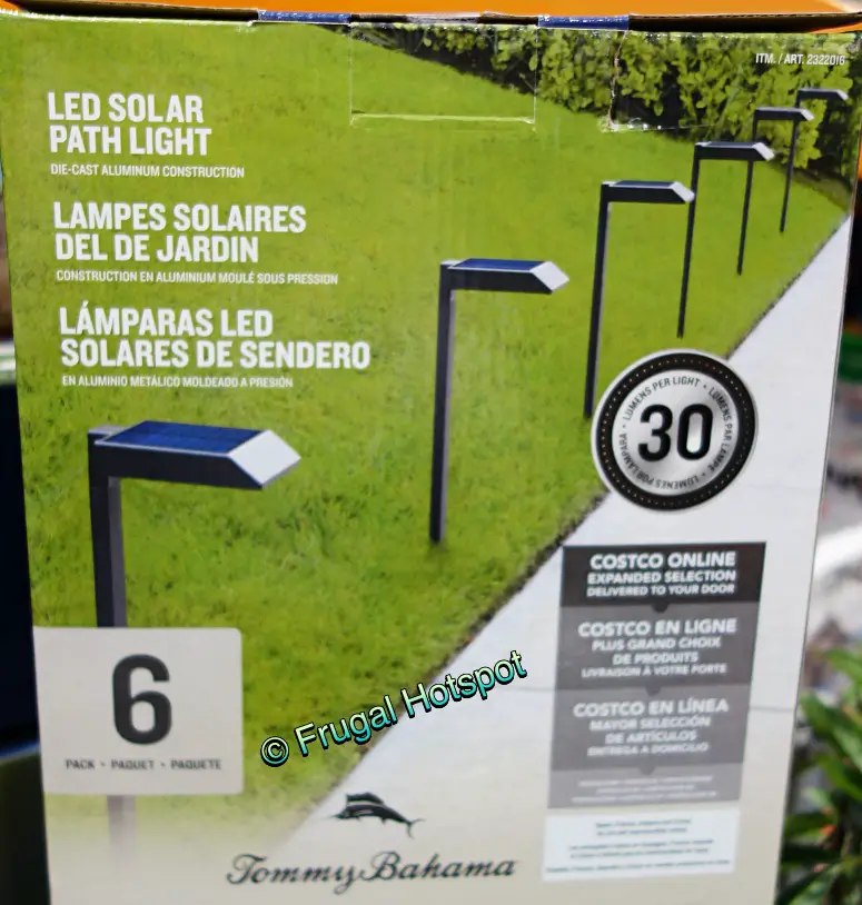 Tommy Bahama Solar LED Path Lights | Costco