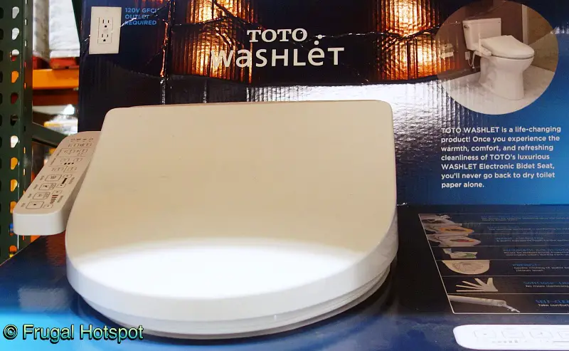 Toto Washlet Elongated Bidet Seat | Costco Display