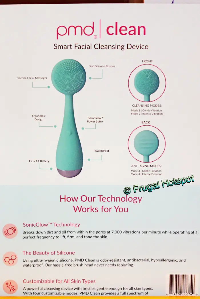 pmd clean Smart Facial Cleansing Device | Sonic glow tech | Costco