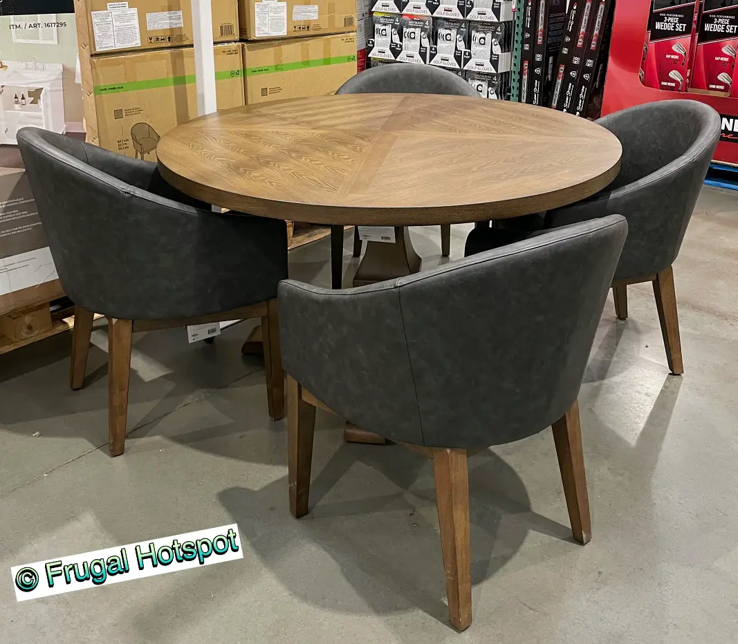 Bayside Furnishings Brinn 5-Piece Dining Set | Costco Display