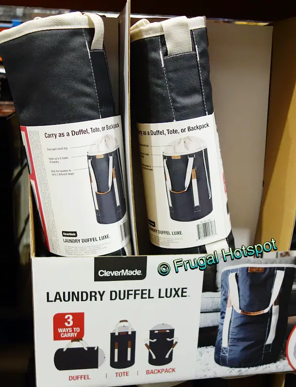 CleverMade Laundry Duffel | Costco Display