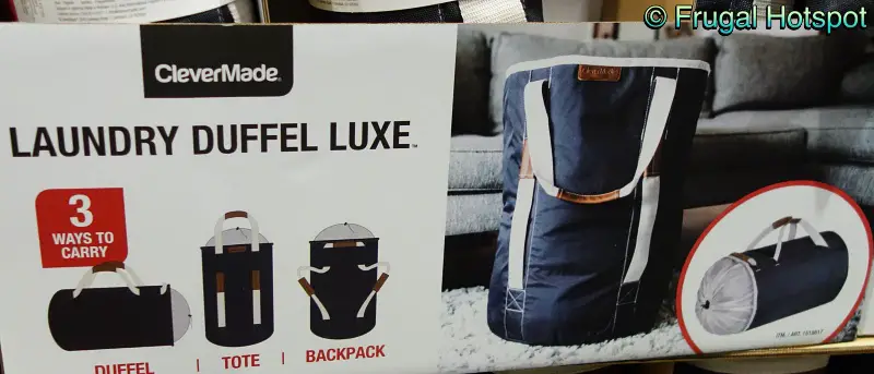 CleverMade Laundry Duffel Luxe | Costco