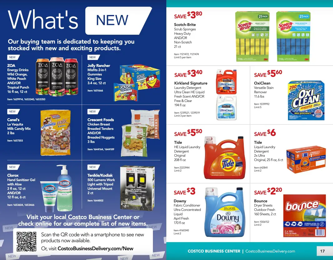 Costco Business Center Coupon Book AUGUST 2022 | Pages 16 and 17