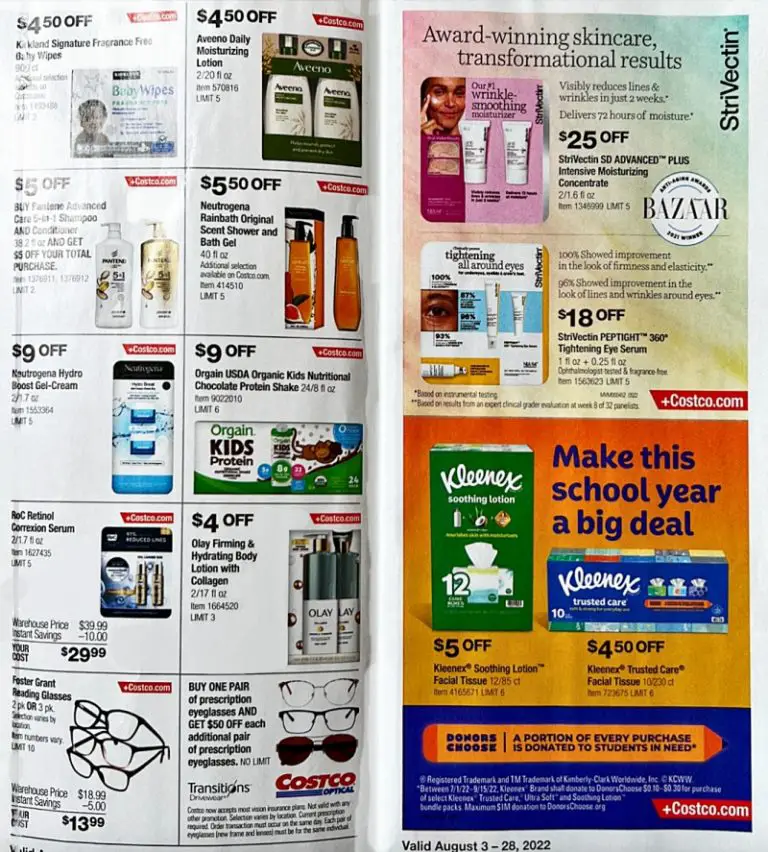 Costco Coupon Book AUGUST 2022 Frugal Hotspot