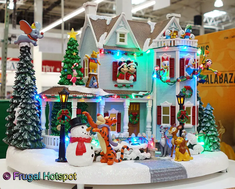 Disney Animated Holiday House with Lights and Music | Costco Display 2