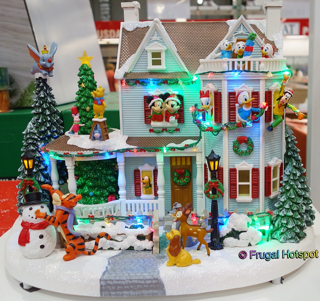 Disney Animated Holiday House with Lights and Music | Costco Display