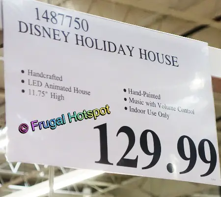 Disney Animated Holiday House with Lights and Music | Costco Price