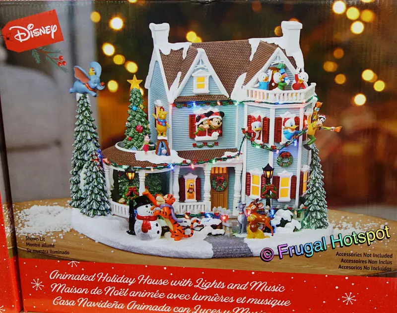 Disney Animated Holiday House with Lights and Music | Costco